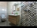 Apartementen Zdrave - with terrace: A1(2+2) Medulin - Istrië  - Appartement - A1(2+2): badkamer met toilet