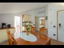 Apartementen Dream - 20 m from sea: Gold(3) Medulin - Istrië  - Appartement - Gold(3): keuken en eetkamer