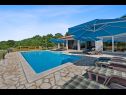 Vakantiehuizen LariF - luxury in nature: H(10+2) Nedescina - Istrië  - Kroatië  - zwembad