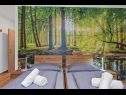 Vakantiehuizen LariF - luxury in nature: H(10+2) Nedescina - Istrië  - Kroatië  - H(10+2): slaapkamer