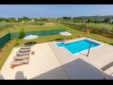 Vakantiehuizen Berto - with pool: H(4+2) Pomer - Istrië  - Kroatië  - zwembad