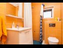 Apartementen Jenny - sea view: A1(2+2) Ravni - Istrië  - Appartement - A1(2+2): badkamer met toilet