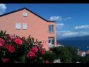 Apartementen Jenny - sea view: A1(2+2) Ravni - Istrië  - huis