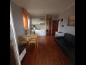 Apartementen Ena - with free private parking: A1 Anthea (2+2), A2 Floki (2+2) Rovinj - Istrië  - Appartement - A2 Floki (2+2): woonkamer