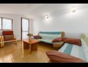 Apartementen Lili-with paddling pool: A1(4+2) Umag - Istrië  - Appartement - A1(4+2): woonkamer