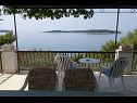 Apartementen Nev - 20m from the sea A1 Veliki(4+2), A2 Mali(2+1) Blato - Eiland Korcula  - huis
