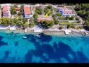 Apartementen Lukovac - directly at the beach: A1(6), A2(2+2) Blato - Eiland Korcula  - Appartement - A1(6): huis