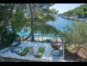 Vakantiehuizen Momento - peaceful resort : H(10) Blato - Eiland Korcula  - Kroatië  - tuinterras