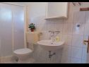 Apartementen Liza - 80 M from the sea : SA1(2), A2(2), A3(3) Korcula - Eiland Korcula  - Appartement - A2(2): badkamer met toilet