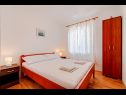 Apartementen Mir - perfect location & cosy: A1(4+2), A2(2+1), SA3(2), SA4(2) Korcula - Eiland Korcula  - Appartement - A1(4+2): slaapkamer