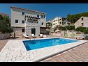 Vakantiehuizen Sandra - with swimming pool H(7) Lumbarda - Eiland Korcula  - Kroatië  - zwembad (huis en omgeving)