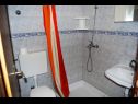 Apartementen Krila - cozy and seaview : A1(2+2), A2(2+1), A3(4+1) Lumbarda - Eiland Korcula  - Appartement - A2(2+1): badkamer met toilet