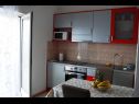 Apartementen Krila - cozy and seaview : A1(2+2), A2(2+1), A3(4+1) Lumbarda - Eiland Korcula  - Appartement - A2(2+1): keuken en eetkamer