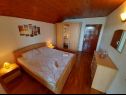 Apartementen Rud - 15 m from sea: A1(2+1), A2(2+1), A3(2+1) Lumbarda - Eiland Korcula  - Appartement - A2(2+1): slaapkamer