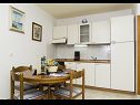 Apartementen Dijana - 20m from the sea A1 Antica(4+1), A2 Diana(2+1), A3 Mirela(2+1) Prigradica - Eiland Korcula  - Appartement - A3 Mirela(2+1): keuken en eetkamer