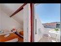 Apartementen Niks - terrace & sea view: A1(4), A2(2) Vela Luka - Eiland Korcula  - Appartement - A1(4): slaapkamer