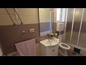 Apartementen Duda A1(2+2), A2(2+2) Malinska - Eiland Krk  - Appartement - A1(2+2): badkamer met toilet