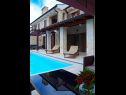 Vakantiehuizen Berna - pool house: H(6+1) Malinska - Eiland Krk  - Kroatië  - zwembad