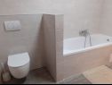 Vakantiehuizen Renata - 3 bedrooms: H(6+1) Njivice - Eiland Krk  - Kroatië  - H(6+1): badkamer met toilet