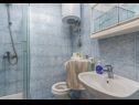 Apartementen Zdrave - 500 m from sea: A1 prizemlje(4+2), A2 kat(4+2) Pinezici - Eiland Krk  - Appartement - A1 prizemlje(4+2): badkamer met toilet
