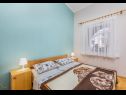Apartementen Zdrave - 500 m from sea: A1 prizemlje(4+2), A2 kat(4+2) Pinezici - Eiland Krk  - Appartement - A2 kat(4+2): slaapkamer