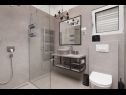 Vakantiehuizen Jadranka - with whirpool: H(4+1) Punat - Eiland Krk  - Kroatië  - H(4+1): badkamer met toilet