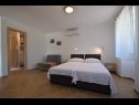 Apartementen Insula Insule - rustic & peaceful: SA1(2+1), SA2(2+1) Skrbcici - Eiland Krk  - Studio-appartment - SA1(2+1): slaapkamer