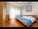 Apartementen Ivano A1(4+1) Vrbnik - Eiland Krk  - Appartement - A1(4+1): slaapkamer