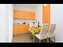 Apartementen Vola A1(2), A2(2) Vrbnik - Eiland Krk  - Appartement - A2(2): keuken en eetkamer