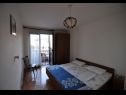 Apartementen Pava SA1 (2), SA2 (2) Vrbnik - Eiland Krk  - Studio-appartment - SA1 (2): slaapkamer