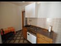Apartementen Pava SA1 (2), SA2 (2) Vrbnik - Eiland Krk  - Studio-appartment - SA2 (2): keuken en eetkamer