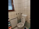 Apartementen Supec - near the sea: A1(4), A2(4) Vrbnik - Eiland Krk  - Appartement - A1(4): badkamer met toilet