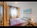 Apartementen Slava - sea view: A1(4) Rijeka - Kvarner  - Appartement - A1(4): slaapkamer