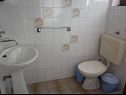 Apartementen Tonia - great location & afordable: A1(4+1), SA2(2) Mali Losinj - Eiland Losinj  - Studio-appartment - SA2(2): badkamer met toilet