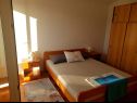 Apartementen Mirjana: sea view & balcony: A1 MN (2+1), A2 JN (2+1) Baska Voda - Riviera Makarska  - Appartement - A2 JN (2+1): slaapkamer