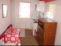 Apartementen Eddie - 80m from the sea A1(4+2), A2(2+1) Baska Voda - Riviera Makarska  - Appartement - A2(2+1): keuken en eetkamer