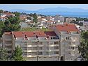 Apartementen Suzi - beautiful view and cosy: A1 crvena kuhinja(2+2), A2(2+2) Baska Voda - Riviera Makarska  - huis