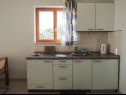 Apartementen Smilja - 150 m from pebble beach: A1(2+2), A2(2+1), SA3(2) Baska Voda - Riviera Makarska  - Appartement - A2(2+1): keuken