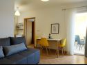 Apartementen Marijo - with parking: SA1(2), A2(2+2), A3(2+2) Baska Voda - Riviera Makarska  - Appartement - A2(2+2): woonkamer