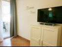 Apartementen Marijo - with parking: SA1(2), A2(2+2), A3(2+2) Baska Voda - Riviera Makarska  - Appartement - A2(2+2): woonkamer