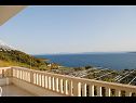 Apartementen Marko - amazing sea view: A1(2+2), A2(2+3), A4(2+2), A5(2+3), A6(4+2), A7(2+2), A8(2+1) Brela - Riviera Makarska  - Appartement - A1(2+2): balkon