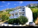 Apartementen Via - 250 m from sea: SA2(2), SA3(2), SA4(2), SA1(2) Brela - Riviera Makarska  - huis