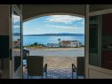 Apartementen Lovre - close to the sea : A1(6), A2(4+1) prizemlje, A3(5) Brela - Riviera Makarska  - Appartement - A2(4+1) prizemlje: uitzicht