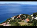 Apartementen Up - amazing sea view: A1(2) Brela - Riviera Makarska  - uitzicht