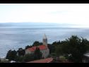 Apartementen Up - amazing sea view: A1(2) Brela - Riviera Makarska  - Appartement - A1(2): uitzicht vanaf balkon