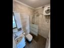 Apartementen Via - 250 m from sea: SA2(2), SA3(2), SA4(2), SA1(2) Brela - Riviera Makarska  - Studio-appartment - SA1(2): badkamer met toilet