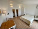 Apartementen Via - 250 m from sea: SA2(2), SA3(2), SA4(2), SA1(2) Brela - Riviera Makarska  - Studio-appartment - SA3(2): slaapkamer
