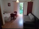 Apartementen Mare - 150 m from beach SA1(2), A2(4+1), A3(4+2) Brela - Riviera Makarska  - Appartement - A3(4+2): slaapkamer