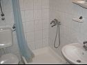 Apartementen Nik - 50 M from the sea : A1(2+1), A2(2) Gradac - Riviera Makarska  - Appartement - A2(2): badkamer met toilet
