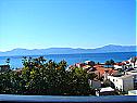 Apartementen Jozo - 150 m from pebble beach: A1(2), A2(2), A3(2), A4(4), A5(4) Gradac - Riviera Makarska  - uitzicht vanaf balkon